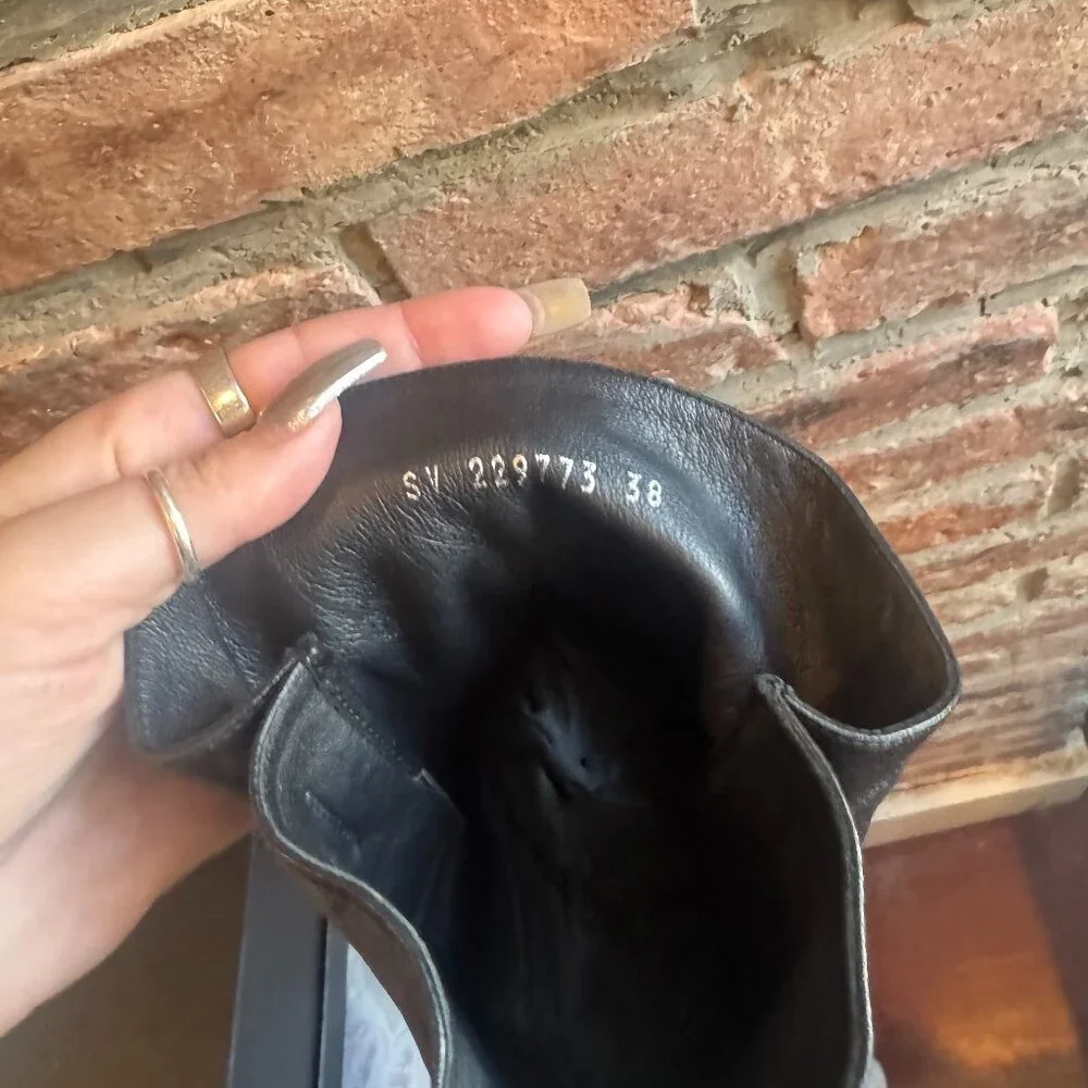 YSL Stiletto Booties with Buckles - Picture 7 of 7